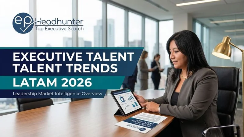 Executive talent trends analysis for Latin America 2026 with leadership market intelligence overview